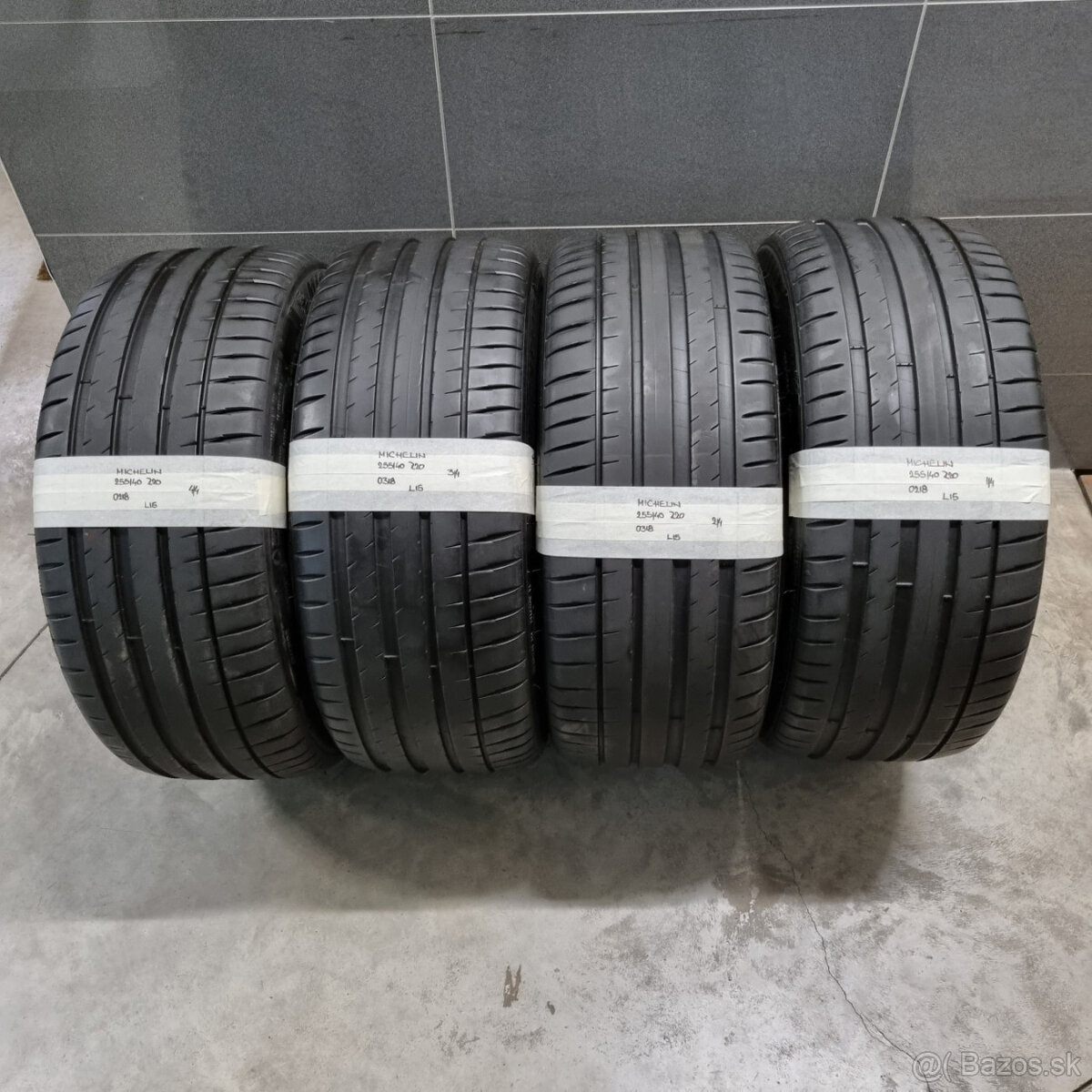 255/40 R20 MICHELIN letné pneumatiky