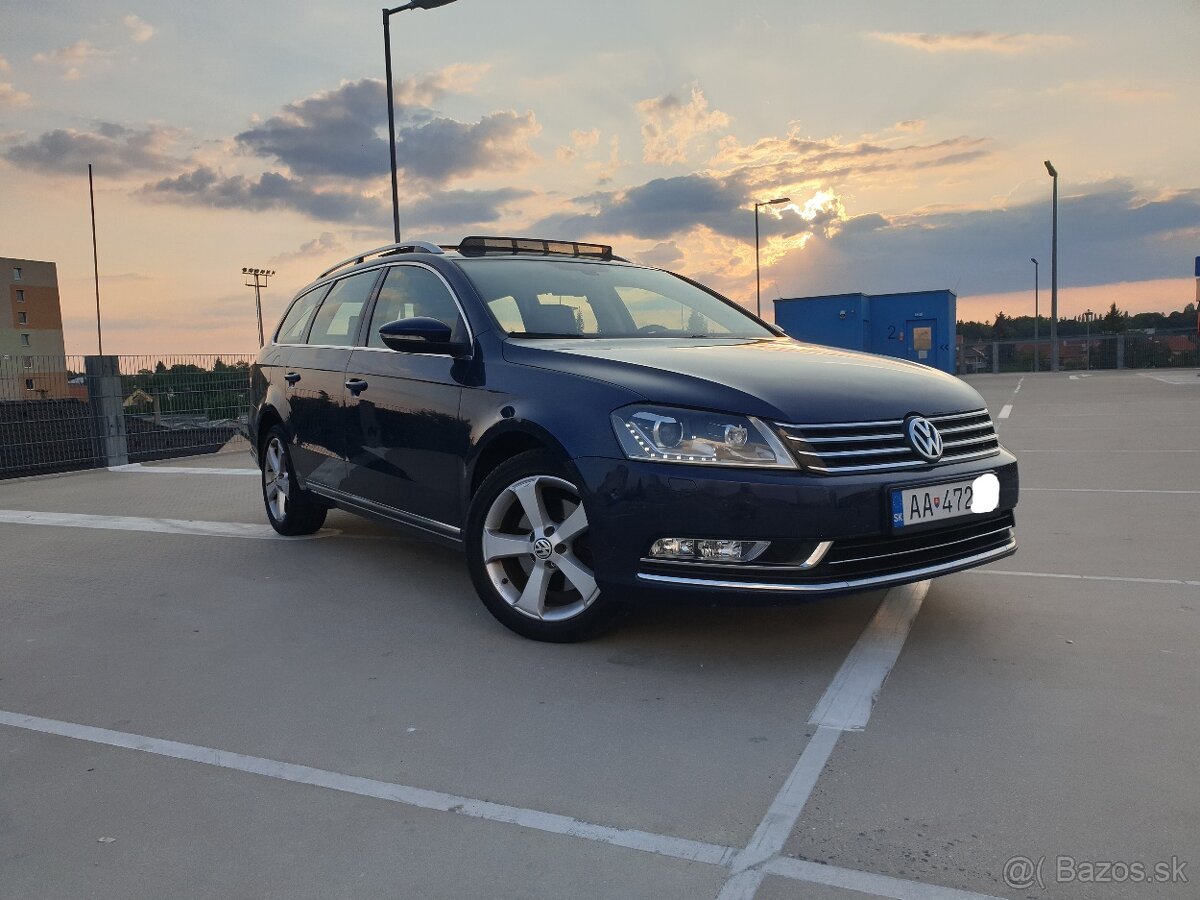 VW Passat 2,0 TDi DSG kessy bixenon navi Webasto el kufor