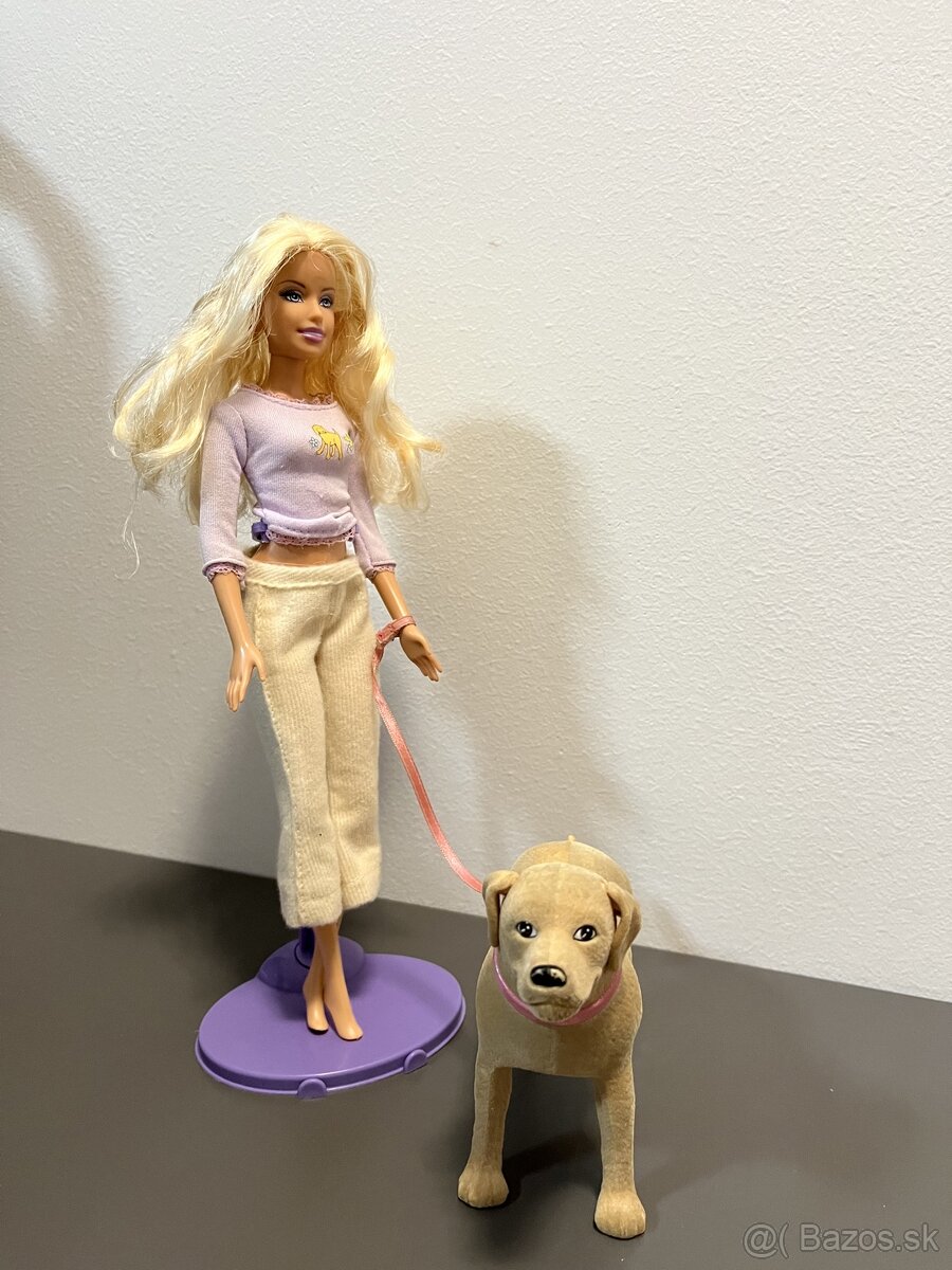 Barbie Doll and Tanner The Dog 2006