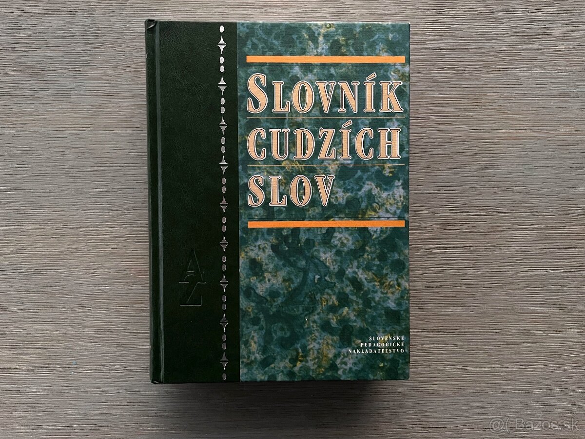 nová kniha, Slovník cudzích slov