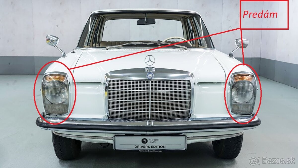 Predám sklo svetlometu Mercedes w115