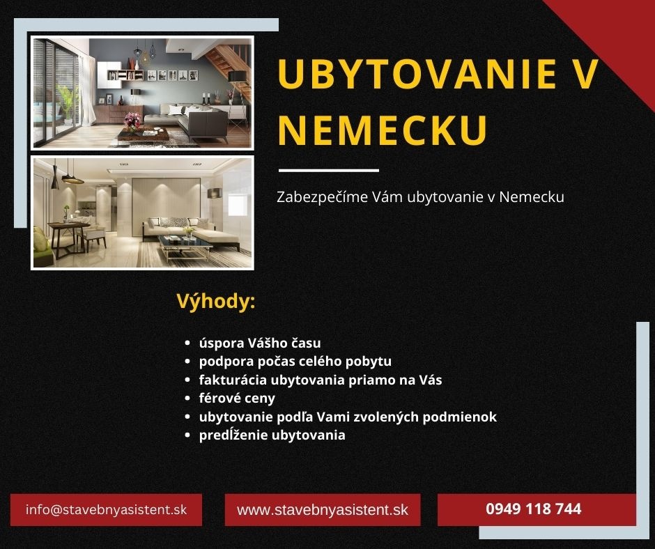 Ubytovanie v Nemecku