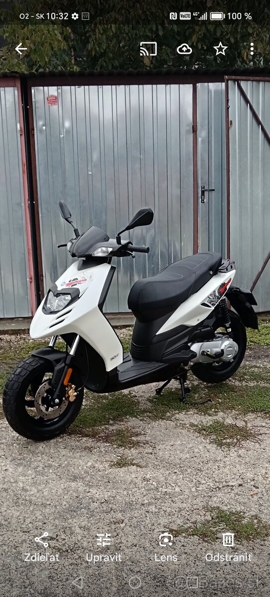 Piaggio typhoon len 1500km