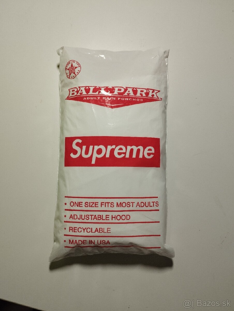 Supreme ballpark poncho