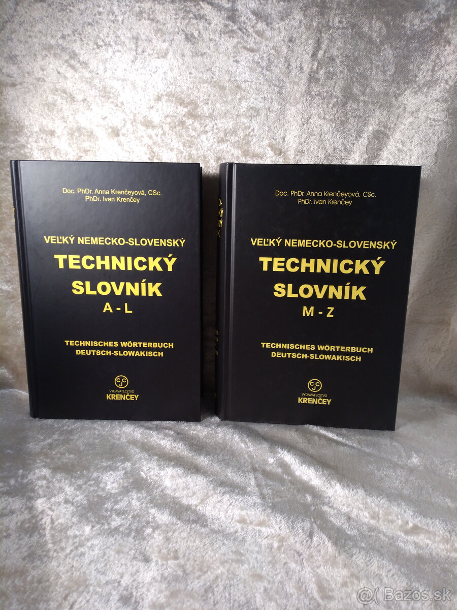 Veľký nemecko - slovenský technický slovník A - L / M - Z