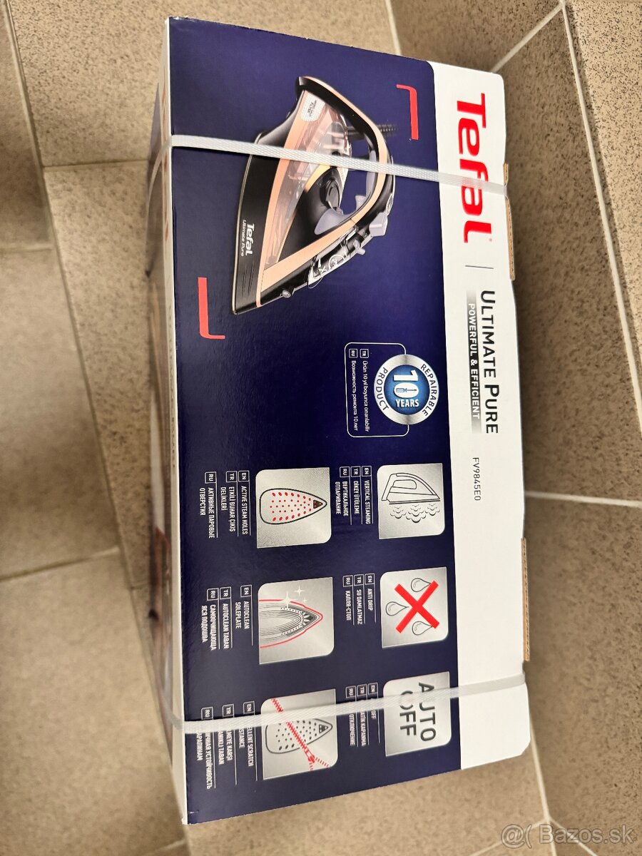 Žehlička Tefal ultimate Pure