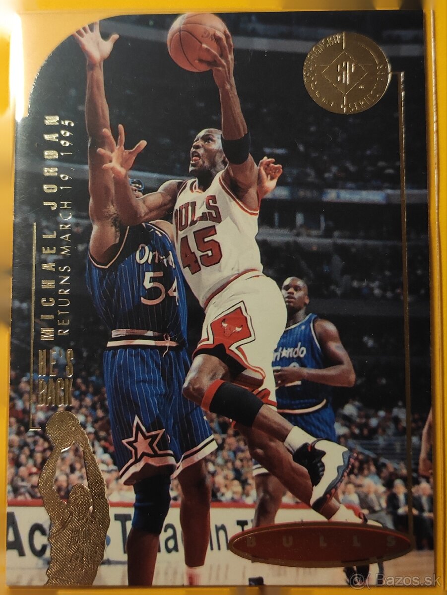 Michael Jordan SP die cut #4