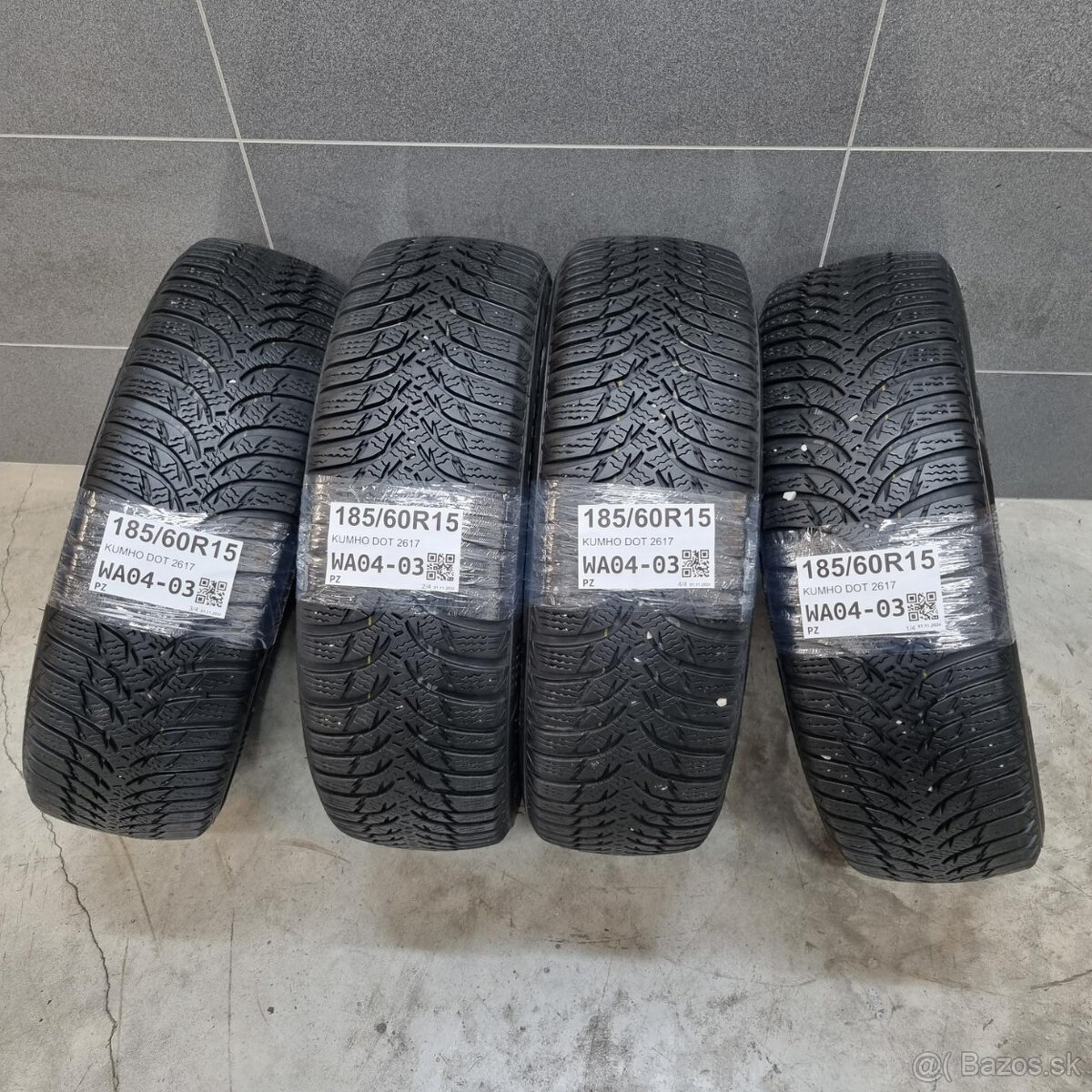 Zimné pneumatiky 185/60 R15 KUMHO DOT2617