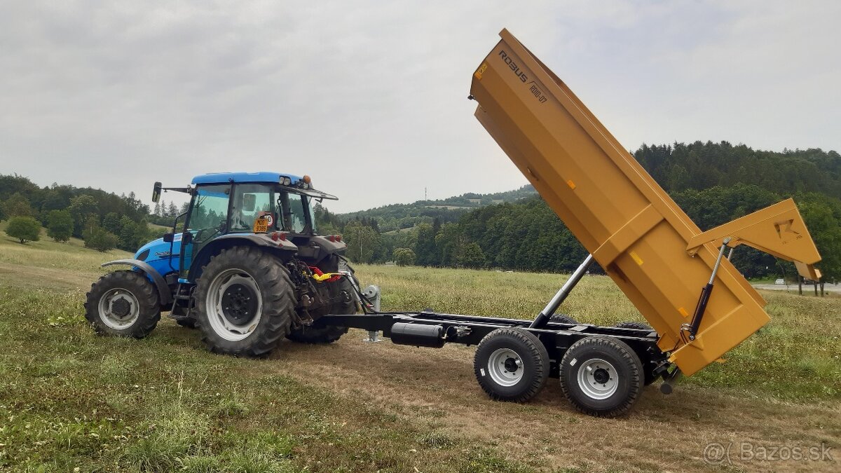 Traktorový náves,Príves,Vlek za traktor,Vlečka,Dumper 10t