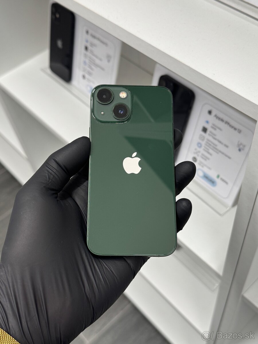 ZÁRUKA 2 ROKY /  Apple iPhone 13 Mini 128GB Green, 100%