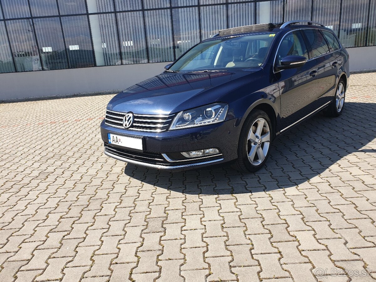 VW Passat 2,0 TDi DSG kessy bixenon navi Webasto el kufor