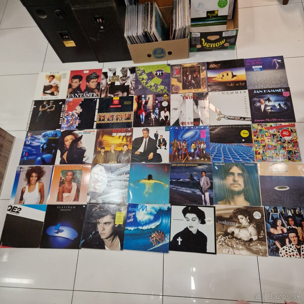 LP-čky...WHAM,SIMPLE MINDS,DURAN DURAN,MIGNIGHT OIL,DAF....