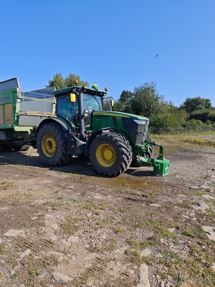 Predám traktor John Deere 7270R , prevodovka AutoPowr, rok v