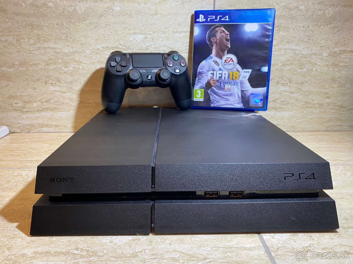 PS4 FAT❗️+ možnosť dokúpiť ovládače