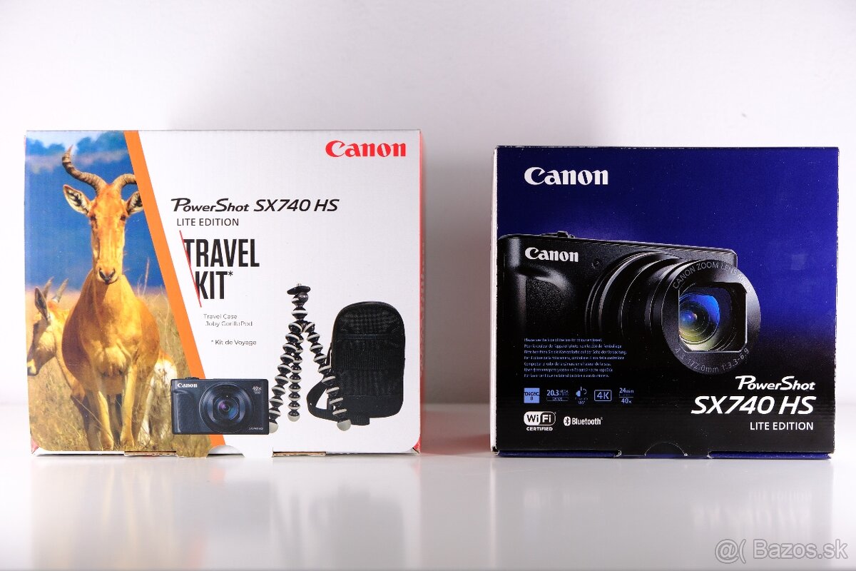 Canon SX740 HS Lite Edition Travel Kit novy