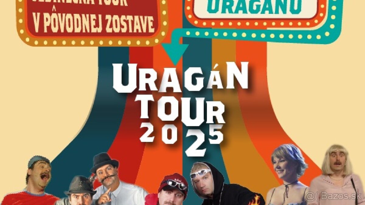 Uragan tour 19.3 Trnava predam