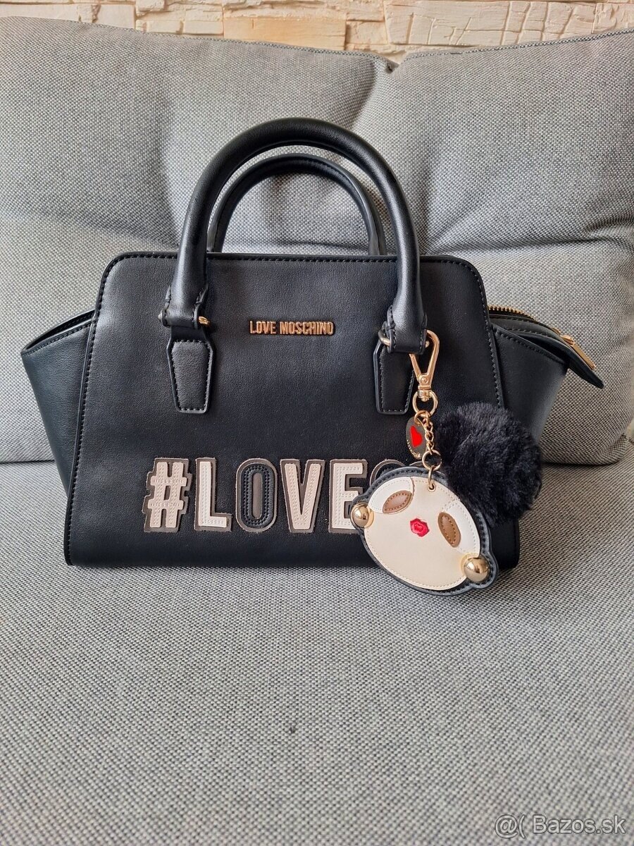 LOVE MOSCHINO kožená kabelka rezerve