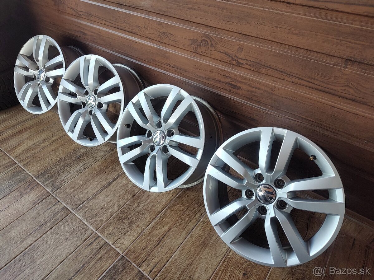 Predám kolesá/disky Volkswagen 5x112 r16