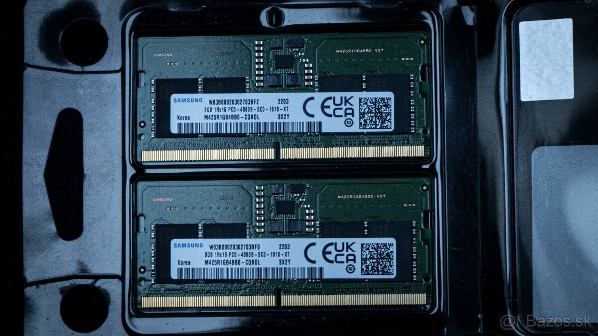 NOVÉ - Samsung SODIMM DDR5 16GB 4800MHz (2x8GB)