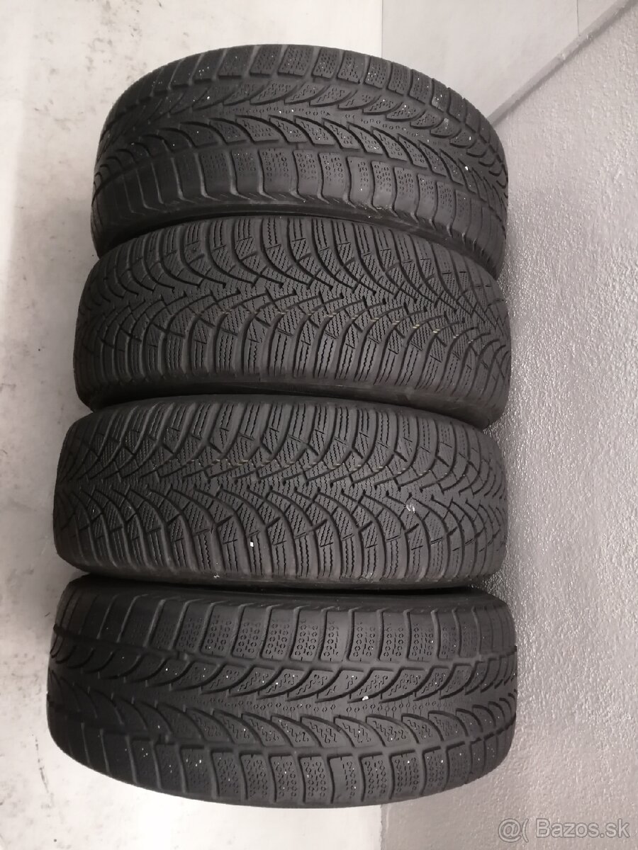 205/55r16 Pneumatiky zimné + plechové disky