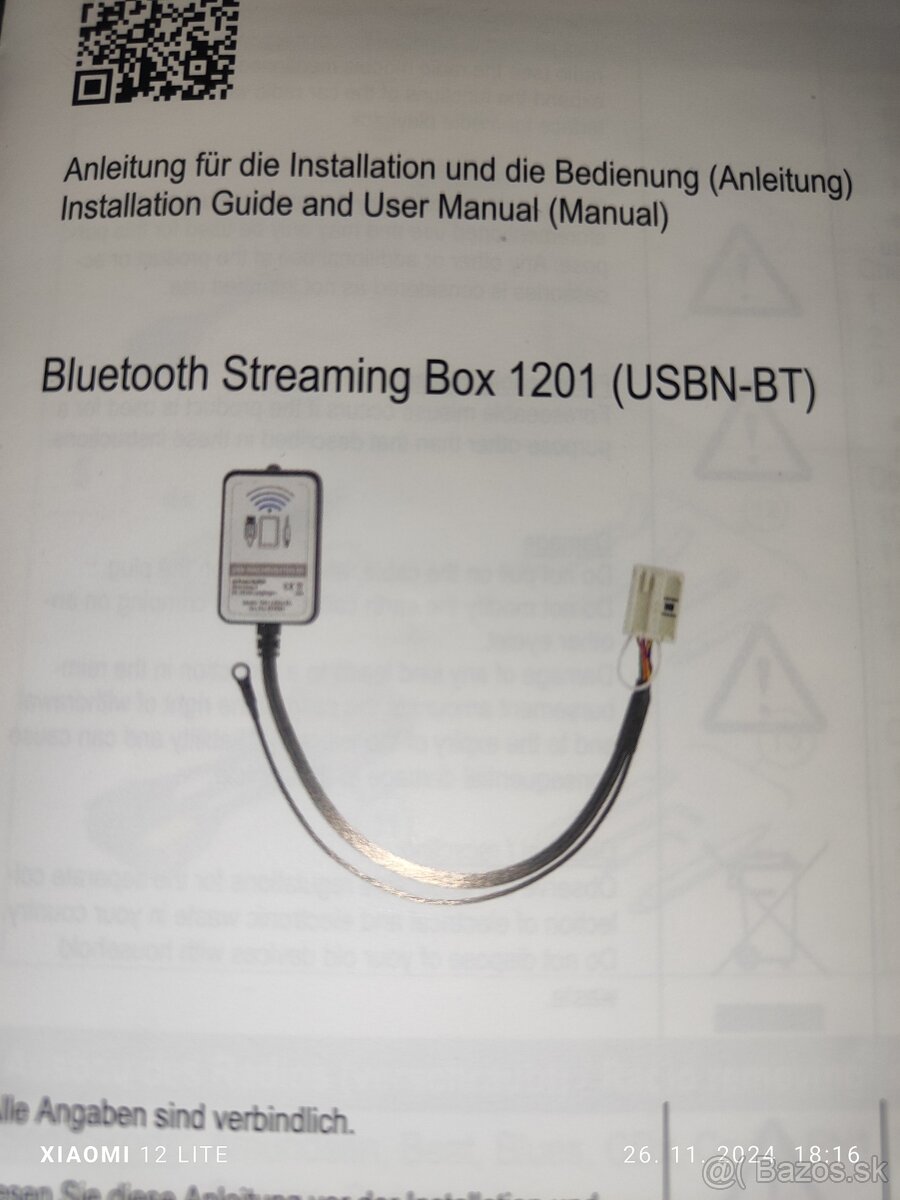 Bluetooth modul