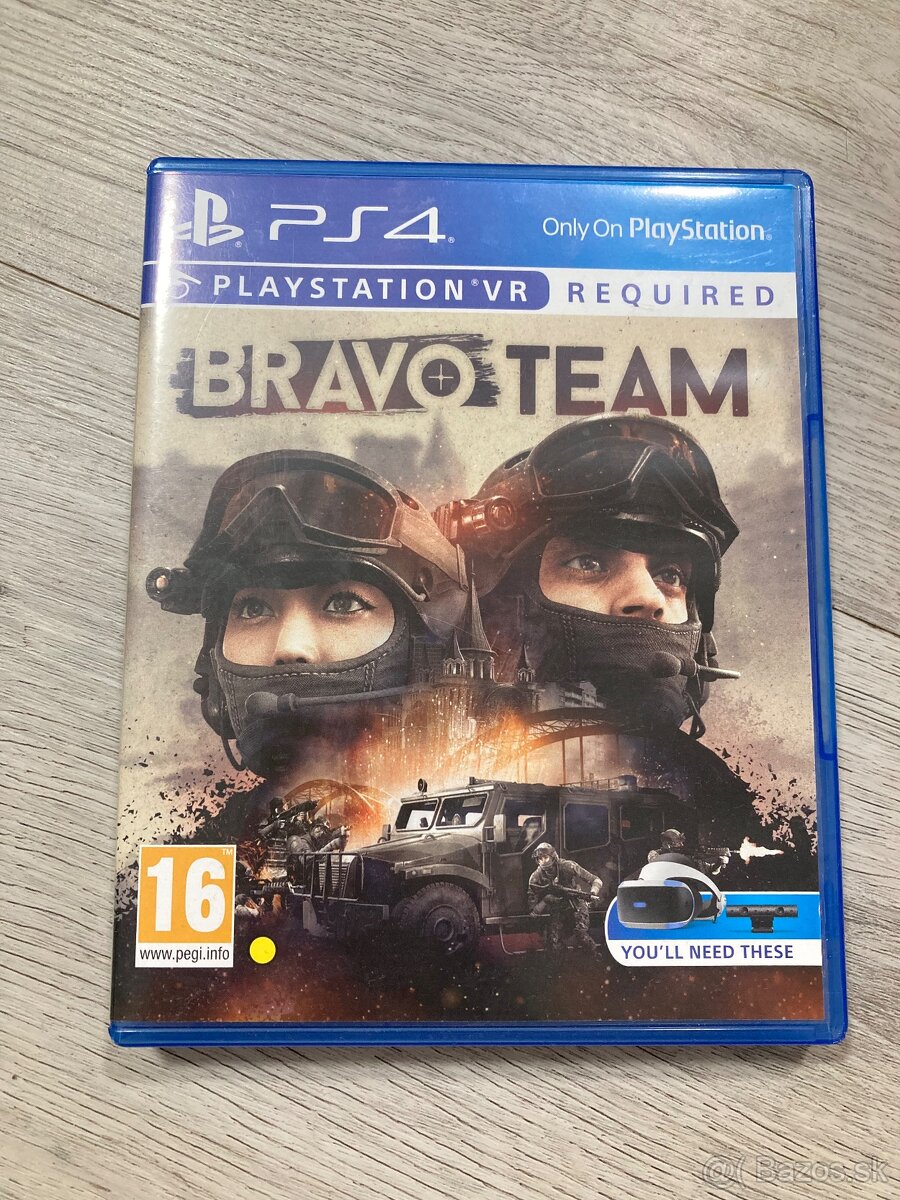 PS4 - BRAVO TEAM 3D