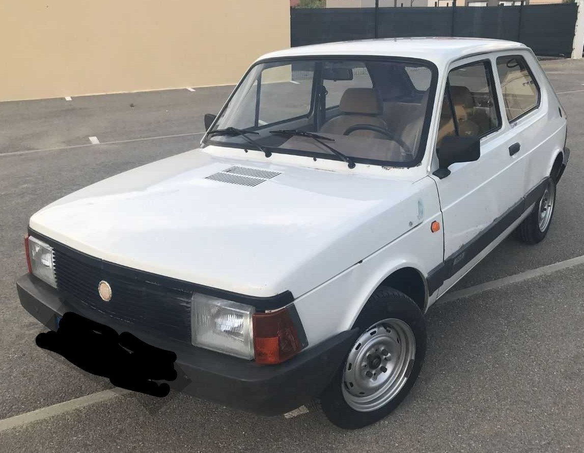 Fiat 127 Special lišty