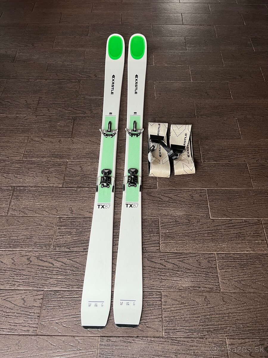 SKIALP SET KASTLE TX87 174CM, DYNAFIT SUPERLITE 150