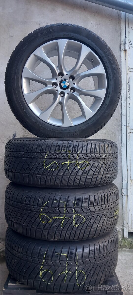 Hlinikove disky 5x120 r19 a zimne pneu 255/50 r19