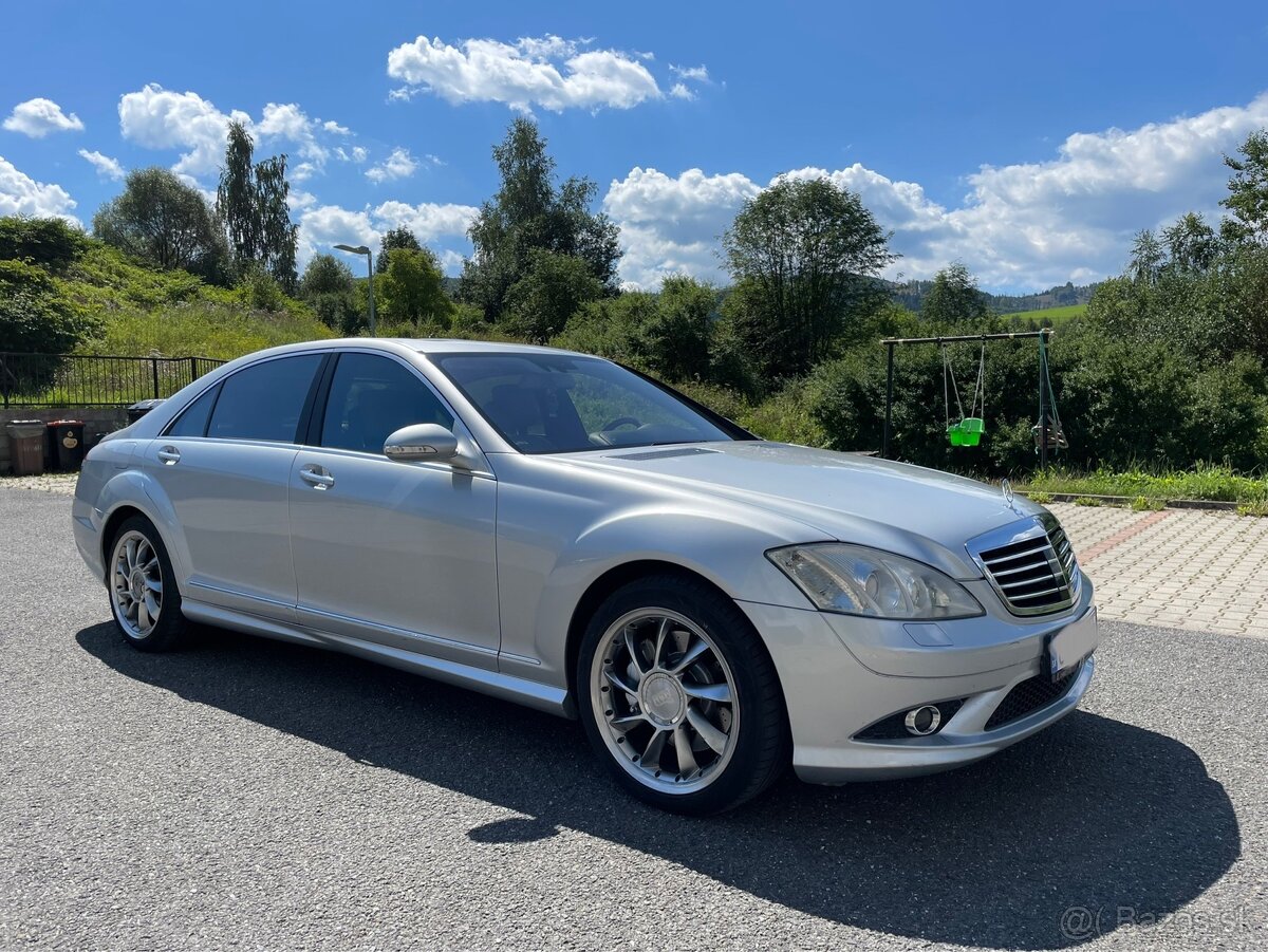 PREDÁM-MB W221 S500 V8 long 4MATIC NOVÝ NA SK.PREPIS V CENE.