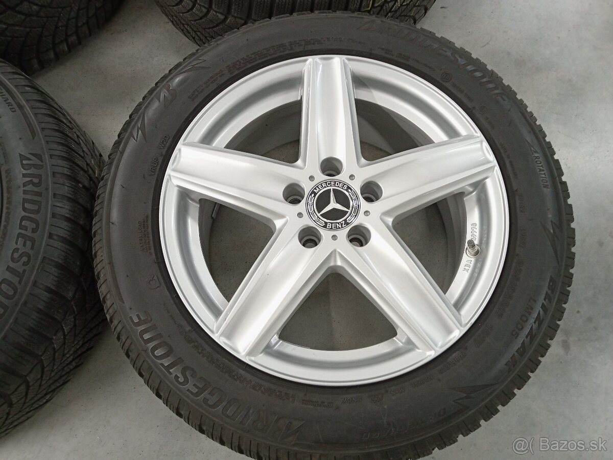 4ks zimne ALU 5x112 R17 7,5J ET40 DEZENT MERCEDES