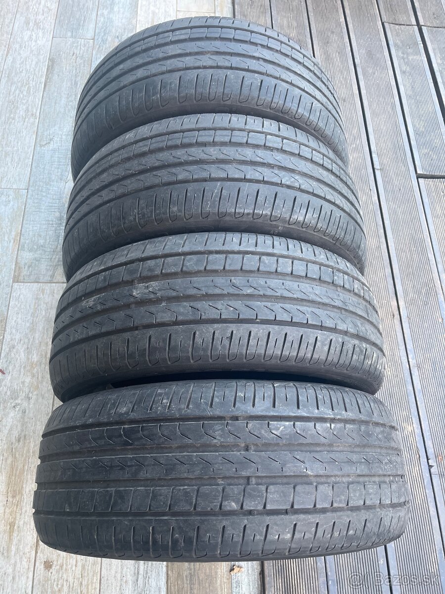 ´ 225/50 R17 letne pneu Pirelli 2x2021 a 2x2019