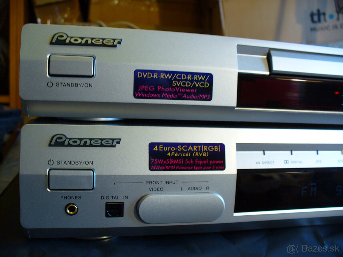 PIONEER DVD + RECEIVER