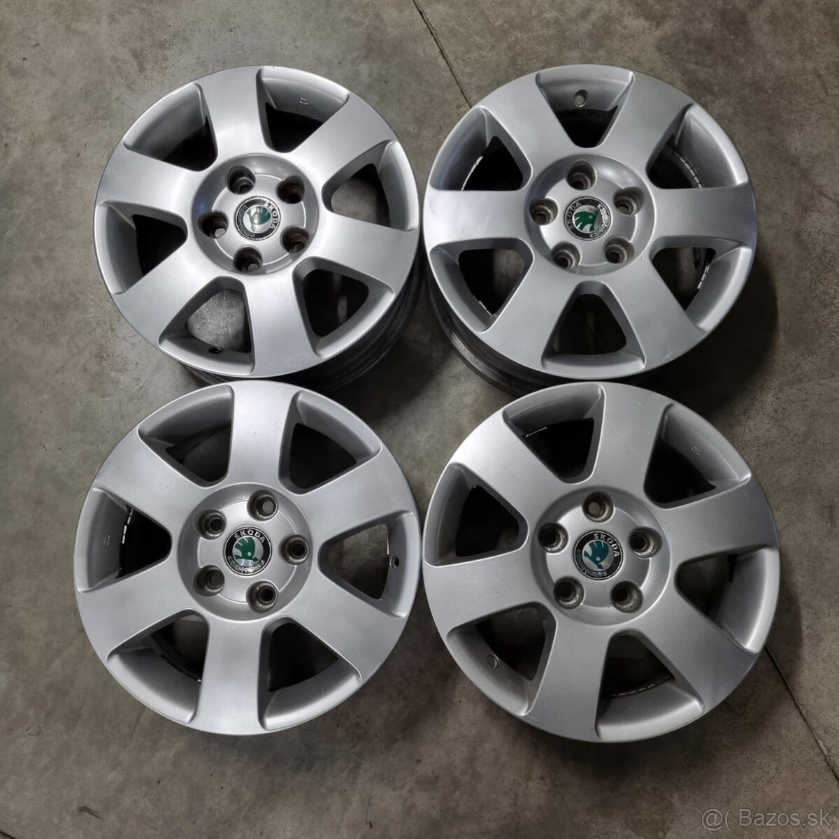 Originál ŠKODA ORION disky 5x112 R15 ET47