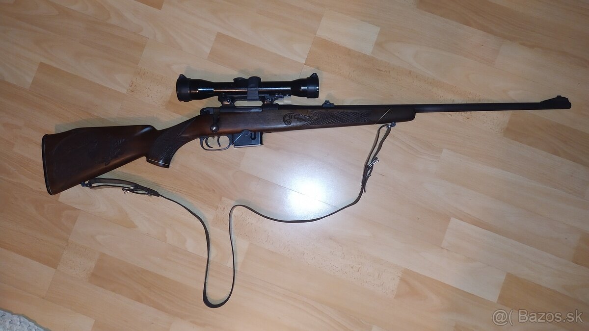 Predám pušky - Fox Mod.2 .222 Remington a ZH304 7x57R/12-70