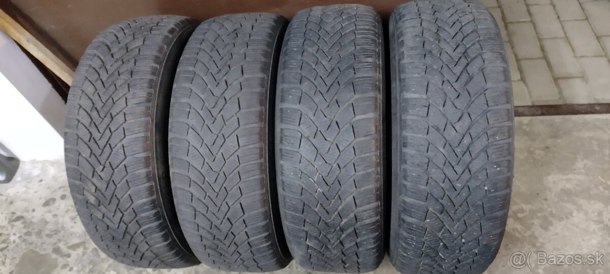 4ks. Zimné Pneumatiky Continental 205/55R16 91H M+S