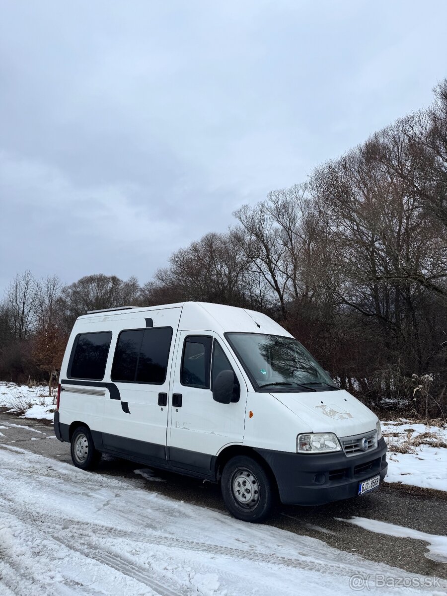 Obytná dodávka Fiat Ducato