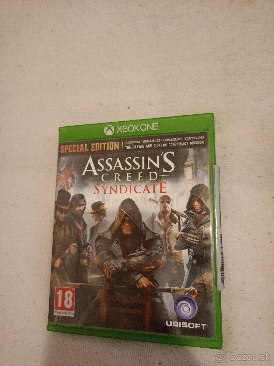 Predám assassins creed syndicate xbox one