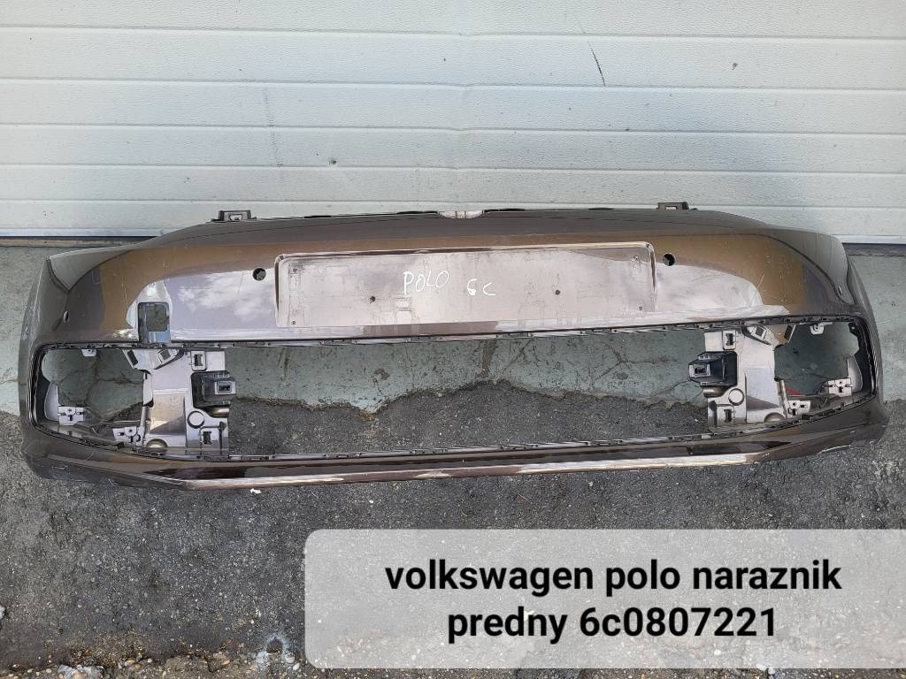 volkswagen polo naraznik predny 6c0807221