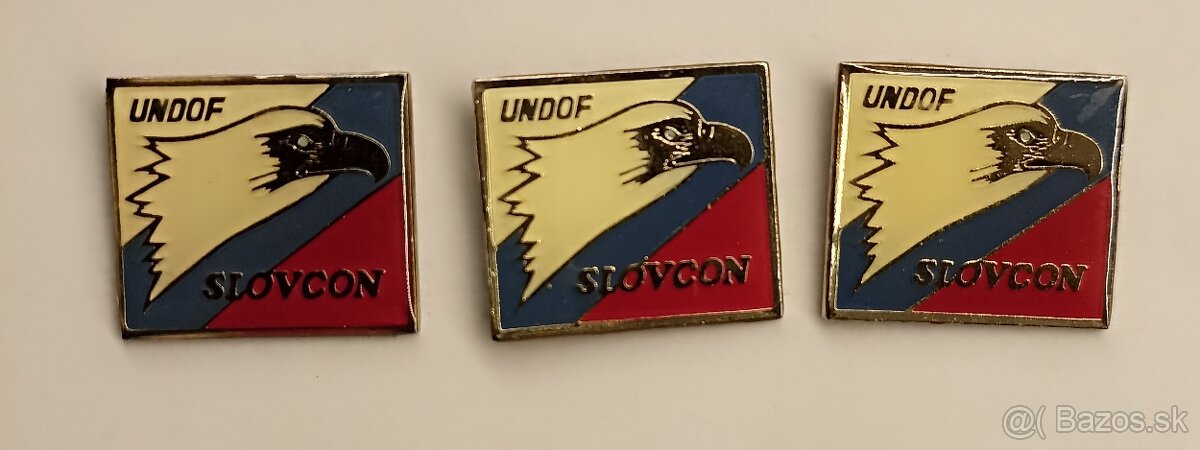 Odznak " UNDOF SLOVCON "