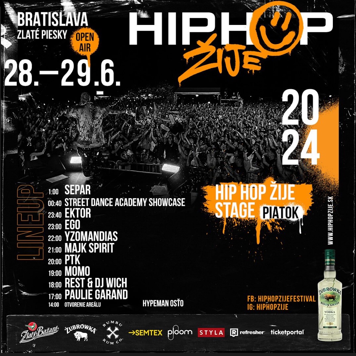 Hip hop žije 2024