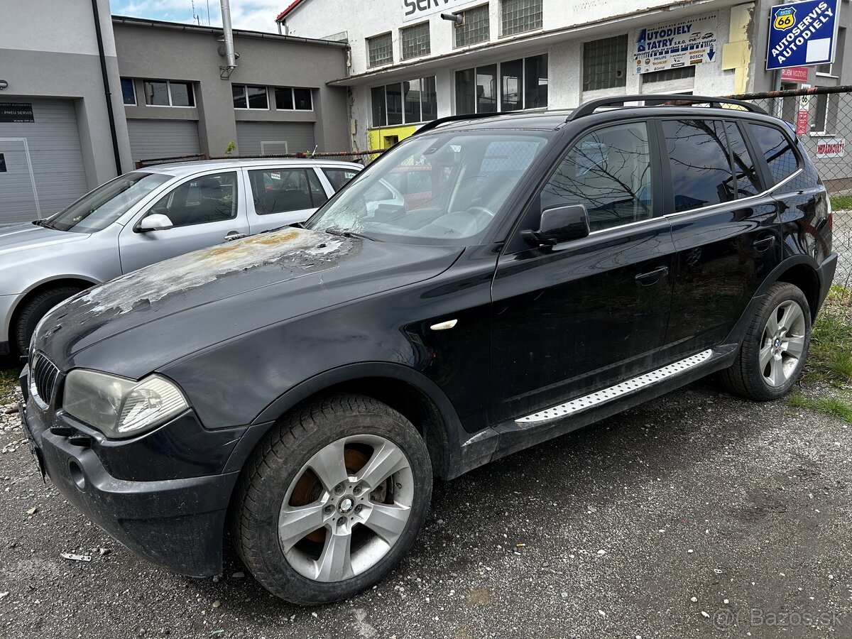 Rozpredam BMW X3 E83 3.0D AT 160kw