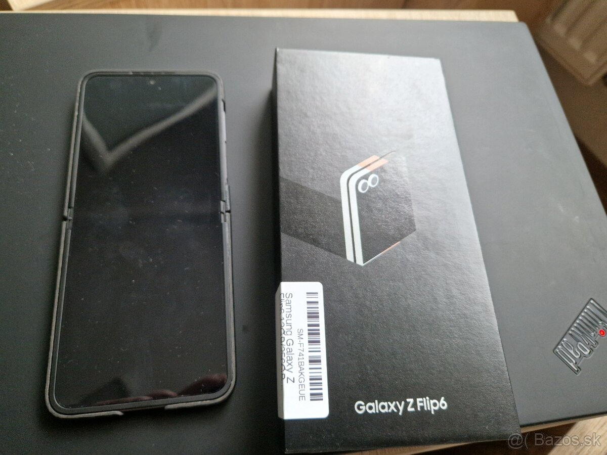 Samsung galaxy Z Flip6 Crafted black 256gb