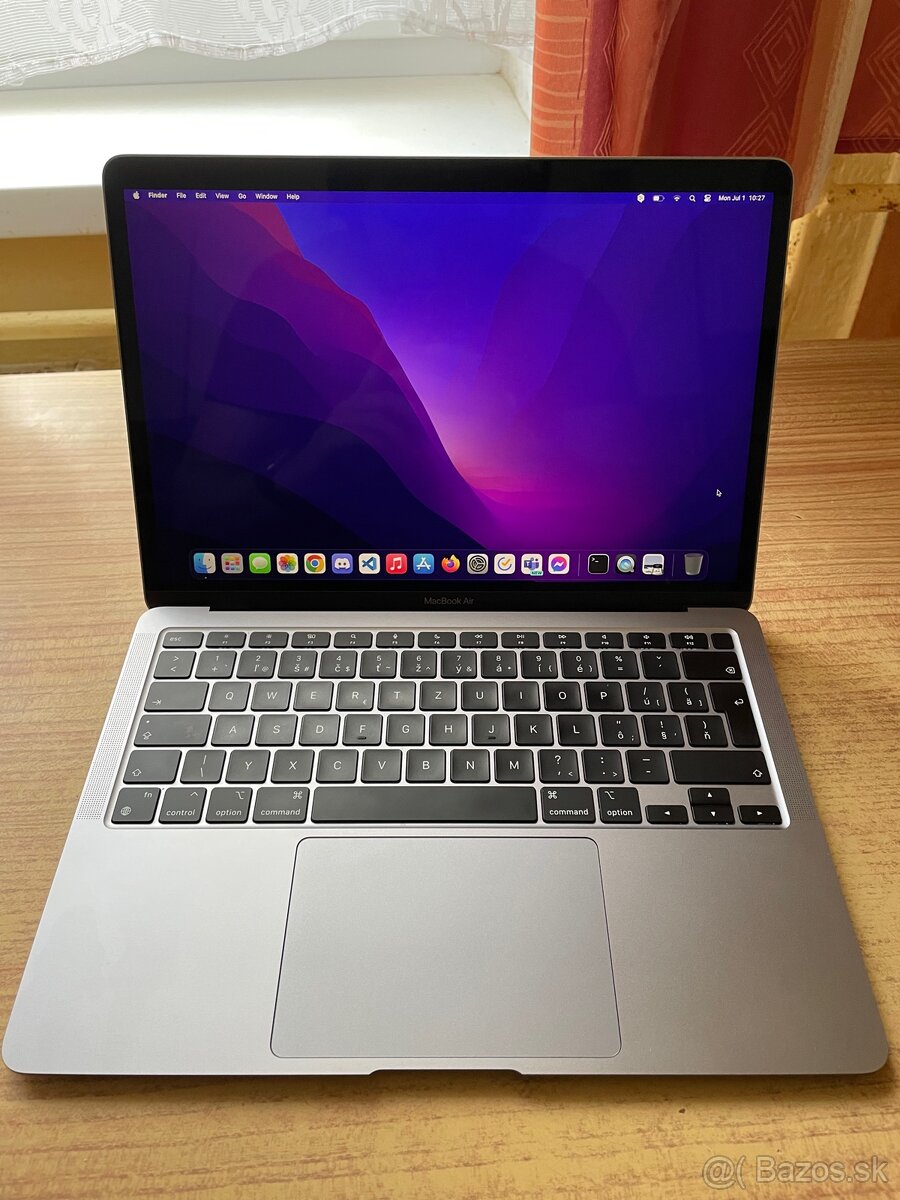 Macbook air m1 13” 16GB ram, 256GB SSD