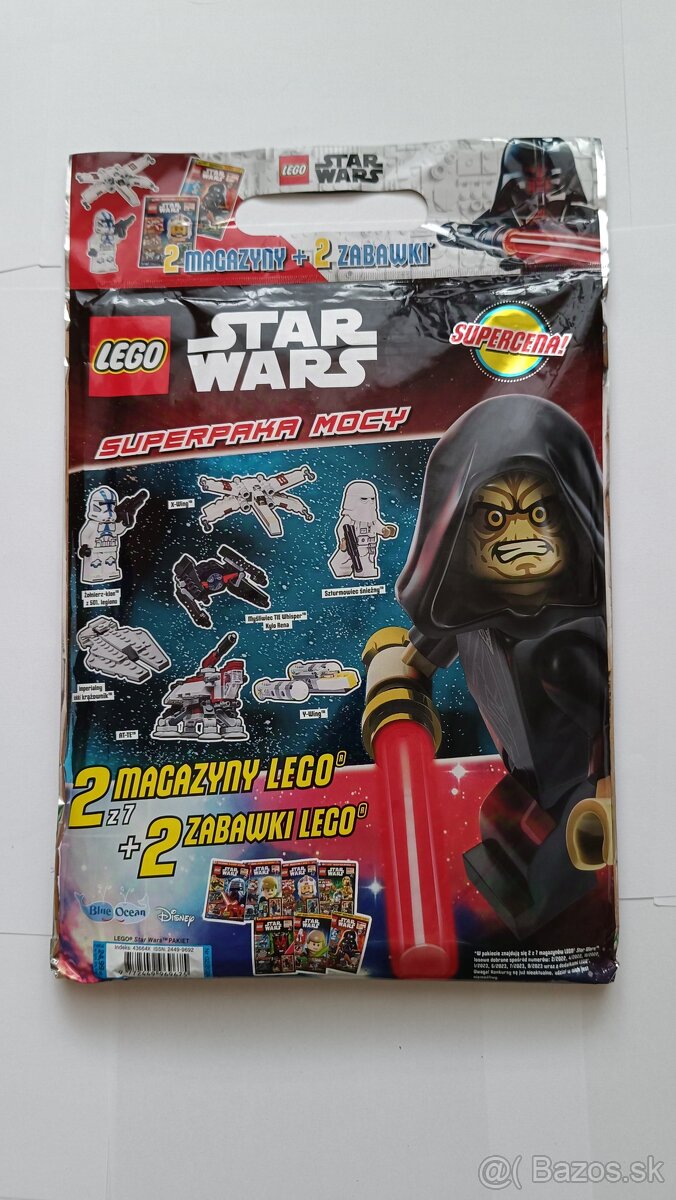 LEGO časopisy Star Wars a LEGO polybags