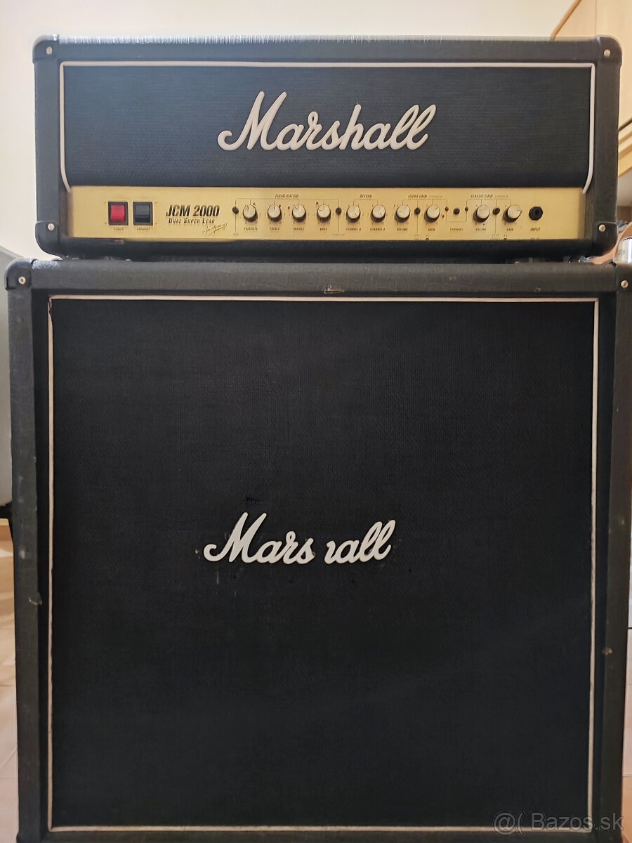 Marshall JCM 2000  DSL 50 + Marshall 1960b