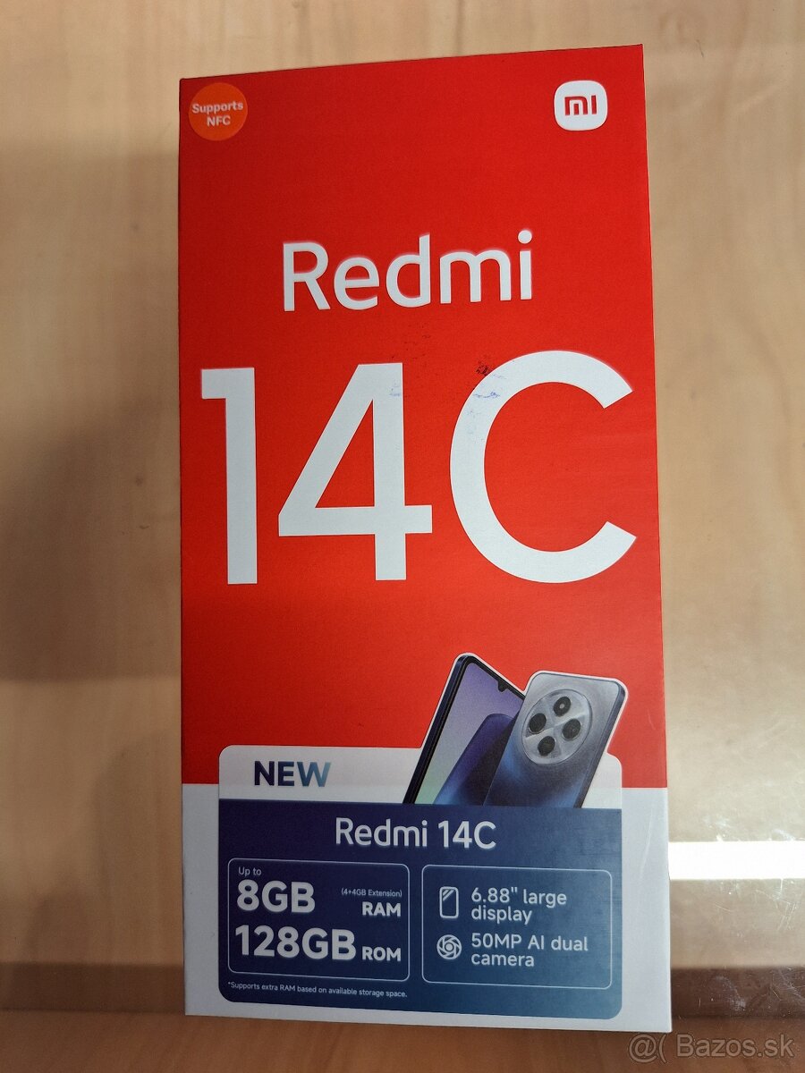 Xiaomi Redmi 14C 4 GB / 128 GB ,modrý