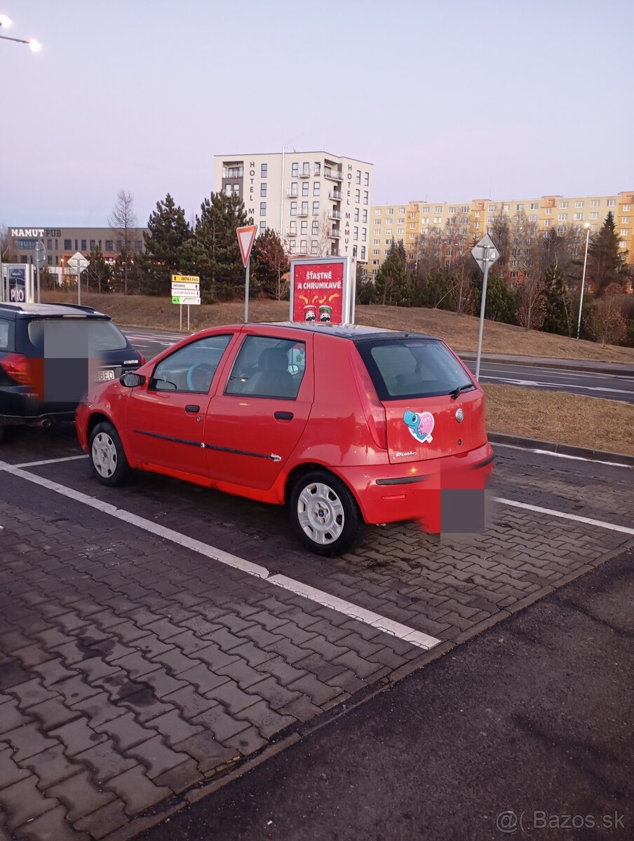 Predám Fiat Punto 1.2 benzín