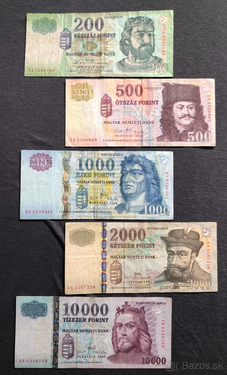 bankovky forint