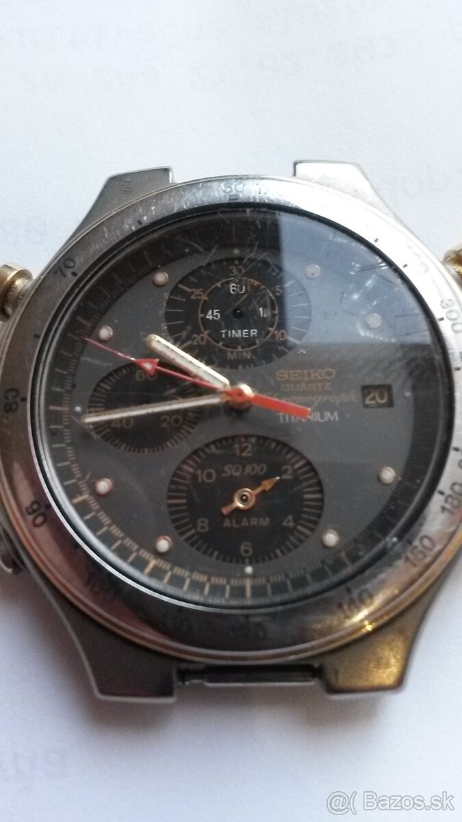 Vintage Seiko quartz chrono